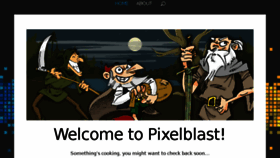 What Pixelblast.net website looked like in 2015 (8 years ago)