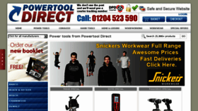 What Powertooldirect.co.uk website looked like in 2015 (8 years ago)