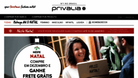 What Privalia.com.br website looked like in 2015 (8 years ago)