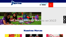 What Productosnorma.com website looked like in 2015 (8 years ago)