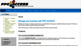 What Ppgaccess.com.au website looked like in 2015 (8 years ago)