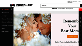 What Photonart.com website looked like in 2015 (8 years ago)