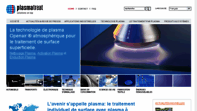 What Plasmatreat.fr website looked like in 2015 (8 years ago)