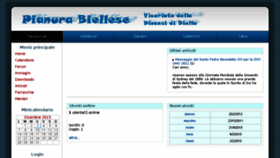 What Pianurabiellese.it website looked like in 2015 (8 years ago)
