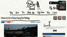 What Parlafood.com website looked like in 2015 (8 years ago)