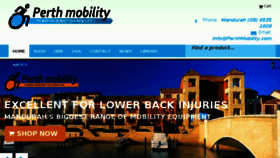 What Perthmobility.com website looked like in 2015 (8 years ago)