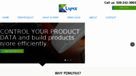 What Pdmlynx.com website looked like in 2015 (8 years ago)