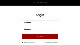 What Puatrainingmembers.com website looked like in 2015 (8 years ago)