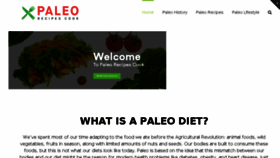 What Paleorecipescook.com website looked like in 2015 (8 years ago)