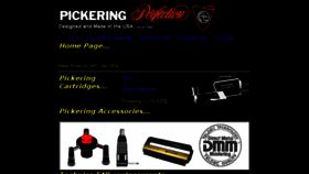 What Pickeringuk.com website looked like in 2015 (8 years ago)