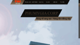 What Phumygia.com website looked like in 2015 (8 years ago)