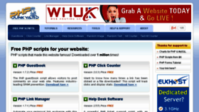 What Phpjunkyard.com website looked like in 2015 (8 years ago)