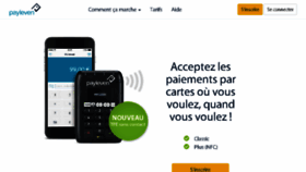 What Payleven.fr website looked like in 2015 (8 years ago)