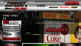 What Punchywhitaker.com website looked like in 2015 (8 years ago)