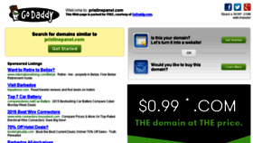 What Pristinepanel.com website looked like in 2015 (9 years ago)