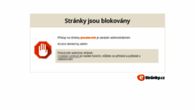 What Poustevnik.net website looked like in 2015 (8 years ago)