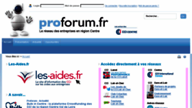 What Proforum.fr website looked like in 2015 (8 years ago)