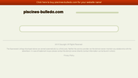 What Piscines-bulledo.com website looked like in 2015 (8 years ago)