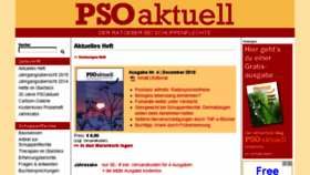 What Psoaktuell.com website looked like in 2015 (8 years ago)