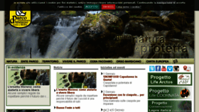 What Parcoabruzzo.it website looked like in 2015 (8 years ago)