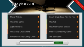 What Playbox.in website looked like in 2015 (8 years ago)