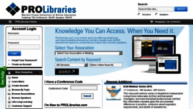 What Prolibraries.com website looked like in 2016 (8 years ago)