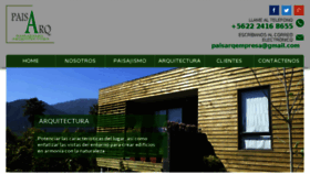 What Paisarq.cl website looked like in 2016 (8 years ago)