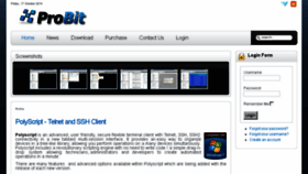 What Probit.co.il website looked like in 2016 (8 years ago)