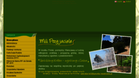 What Puszcza-marianska.pl website looked like in 2016 (8 years ago)