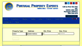 What Portugalpropertyexperts.com website looked like in 2016 (8 years ago)