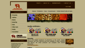 What Persiansaffron.net website looked like in 2016 (8 years ago)