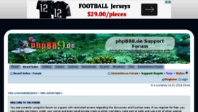 What Phpbb9.de website looked like in 2016 (9 years ago)