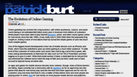 What Pat-burt.com website looked like in 2016 (8 years ago)