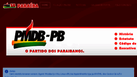 What Pmdb-pb.org.br website looked like in 2016 (8 years ago)