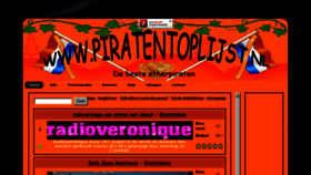 What Piratentoplijst.nl website looked like in 2016 (8 years ago)