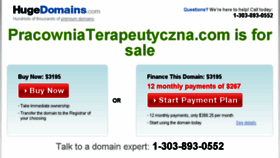 What Pracowniaterapeutyczna.com website looked like in 2016 (8 years ago)