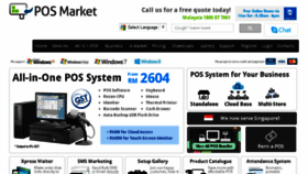 What Posmarket.com.my website looked like in 2016 (8 years ago)