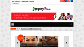 What Papatya.net website looked like in 2016 (8 years ago)