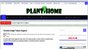 What Plant-home.net website looked like in 2016 (8 years ago)