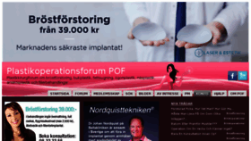 What Plastikoperationsforum.se website looked like in 2016 (8 years ago)