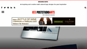 What Poststudioarts.com website looked like in 2016 (8 years ago)