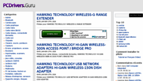 What Pc-drivers.fr website looked like in 2016 (8 years ago)