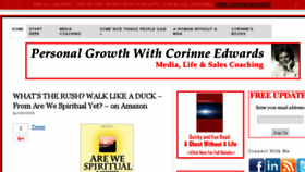 What Personal-growth-with-corinne-edwards.com website looked like in 2016 (8 years ago)