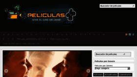What Peliculasmas.com website looked like in 2016 (8 years ago)
