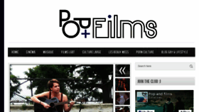 What Popandfilms.com website looked like in 2016 (8 years ago)