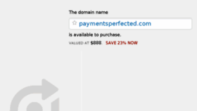 What Paymentsperfected.com website looked like in 2016 (8 years ago)