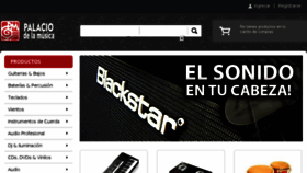 What Palaciodelamusica.com.uy website looked like in 2016 (8 years ago)