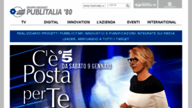 What Publitalia.it website looked like in 2016 (8 years ago)