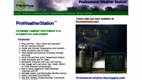What Proweatherstation.com website looked like in 2016 (8 years ago)