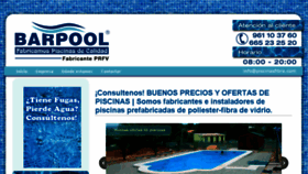What Piscinasfibra.com website looked like in 2016 (8 years ago)